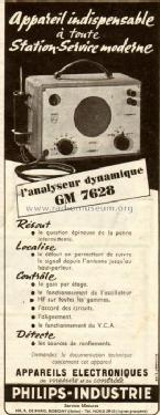Signalverfolger GM7628; Philips; Eindhoven (ID = 543883) Equipment