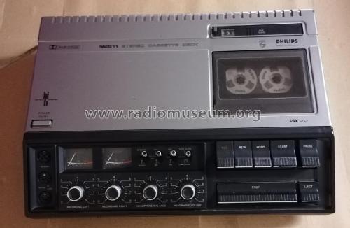Stereo Cassette Deck N2511 /00; Philips; Eindhoven (ID = 2628206) R-Player