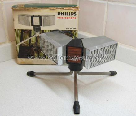 Stereo-Mikrofon EL1979; Philips; Eindhoven (ID = 1149522) Microphone/PU