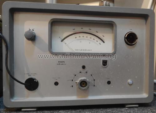 UHF-Millivoltmeter GM6025; Philips; Eindhoven (ID = 3005700) Equipment