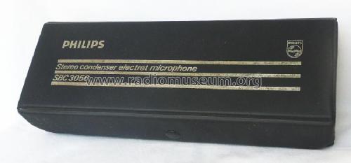 Uni Directional Stereo Condenser Electret Microphone SBC 3050 / 4822 015 20139; Philips; Eindhoven (ID = 1975379) Microphone/PU
