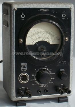 Vacuum Tube Multimeter GM7635/01; Philips; Eindhoven (ID = 1429932) Equipment