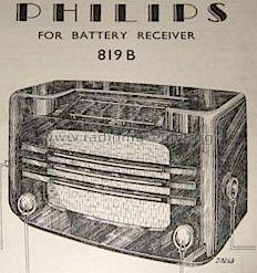 819B; Philips Electrical, (ID = 1165427) Radio