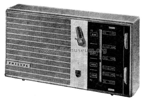 Ministor IV 11RL274T /00S /00X /00Z; Philips France; (ID = 1481734) Radio