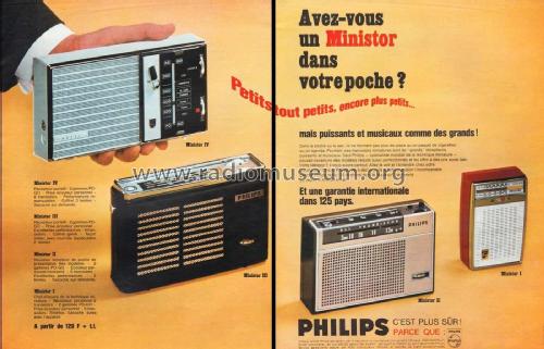 Ministor I - All Transistor L060 L0F60T; Philips France; (ID = 2008579) Radio