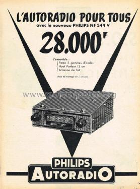 NF344V; Philips France; (ID = 1775851) Car Radio