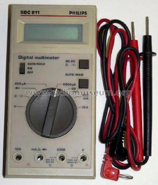 Digital Multimeter SBC-811; Philips Electronics (ID = 700023) Equipment