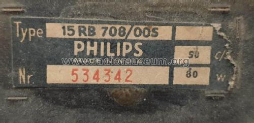Stereo Radio 15RB708 /00S; Philips; India (ID = 2895187) Radio