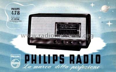 478; Philips Italy; (ID = 496833) Radio