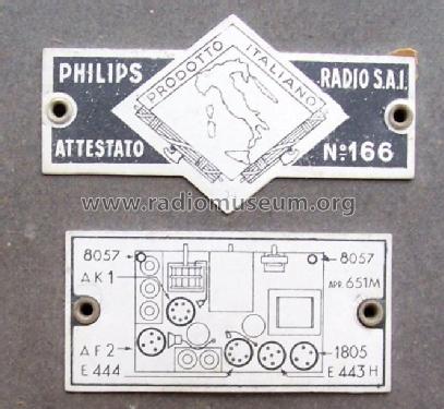 651M; Philips Italy; (ID = 306517) Radio