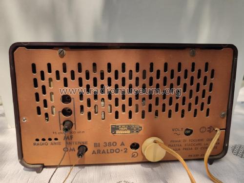 Araldo 2 BI380A; Philips Italy; (ID = 2945233) Radio