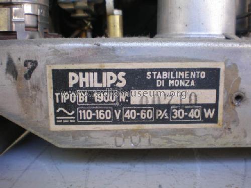 BI190/U; Philips Italy; (ID = 652922) Radio