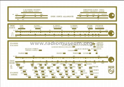 BI491A; Philips Italy; (ID = 1078234) Radio