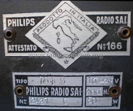 'Legionario' 751M; Philips Italy; (ID = 1568253) Radio