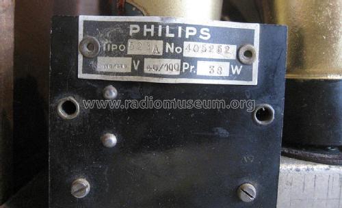 Superottodina 523A; Philips Italy; (ID = 1955930) Radio