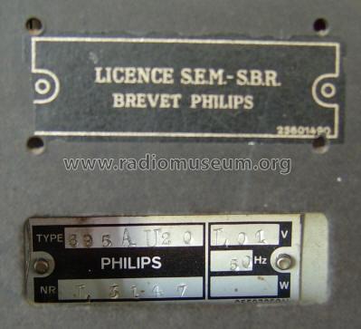 695AU -20; Philips Belgium (ID = 453694) Radio