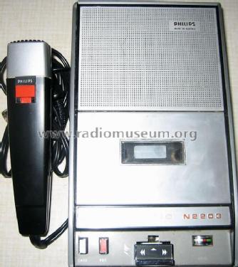 Cassetten-Recorder N2203M /22; Philips - Österreich (ID = 482410) R-Player