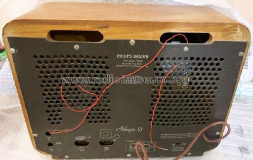 Adagio 51 BA501U; Philips - Österreich (ID = 2534926) Radio