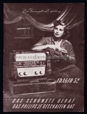 Adagio 52 BA511A; Philips - Österreich (ID = 1201270) Radio