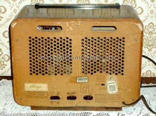 Adagio BA491U; Philips - Österreich (ID = 38400) Radio