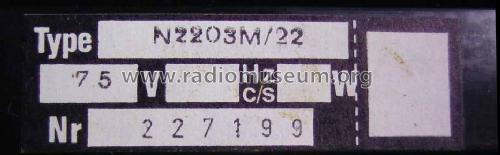 Cassetten-Recorder N2203M /22; Philips - Österreich (ID = 1651968) R-Player