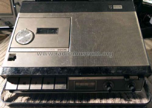 Cassetten-Recorder 2205 N2205; Philips - Österreich (ID = 1693418) Reg-Riprod