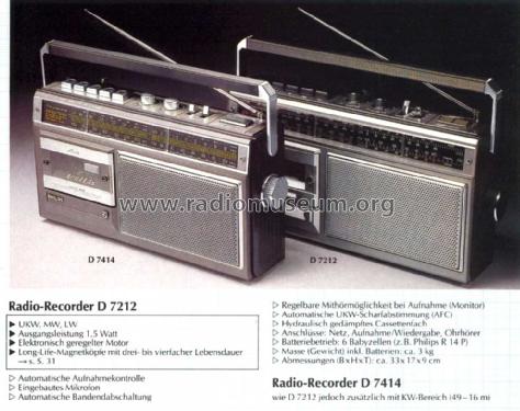 D7414 /00/05; Philips - Österreich (ID = 2098346) Radio