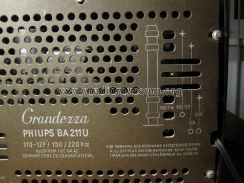 Grandezza BA211U; Philips - Österreich (ID = 1866708) Radio