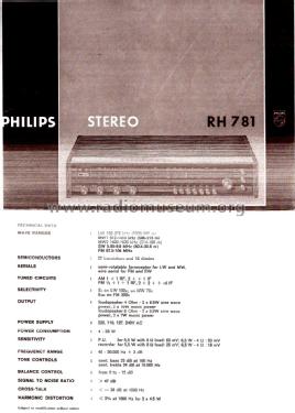Konzertmeister 22RH781 /22 /62 /72; Philips - Österreich (ID = 1243686) Radio