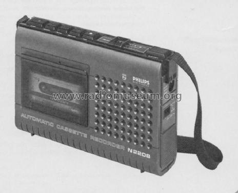 Automatic Cassette Recorder Lucky Hit N2208 /01; Philips - Österreich (ID = 115181) Sonido-V