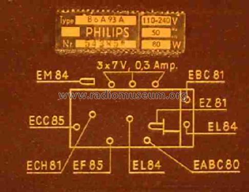 Premiere B6A93A; Philips - Österreich (ID = 180292) Radio