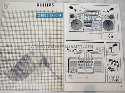 Sound Machine Mark II D8634 /00 /02 /05; Philips - Österreich (ID = 1576487) Radio