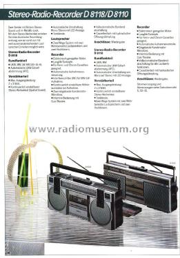Stereo-Hit D8110 /00; Philips - Österreich (ID = 2104138) Radio