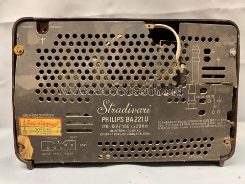 Stradivari BA221U; Philips - Österreich (ID = 2632166) Radio