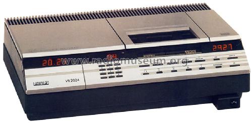 Video Cassette Recorder VR2024 /00; Philips - Österreich (ID = 757048) Ton-Bild