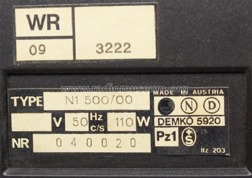 Video-Cassetten-Recorder VCR N1500 /00 /15 /19 /38; Philips - Österreich (ID = 1589100) R-Player