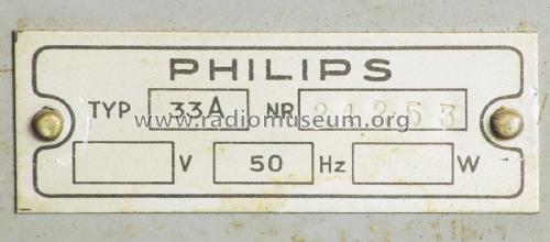33A; Philips - Polskie (ID = 2890973) Radio