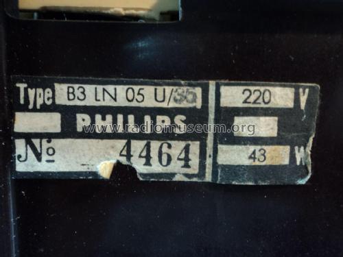 B3LN05U /35; Philips Portugal (ID = 1928242) Radio