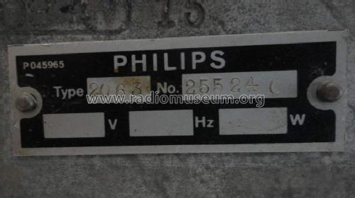 Lautsprecher-System 2063; Philips Radios - (ID = 1035036) Speaker-P