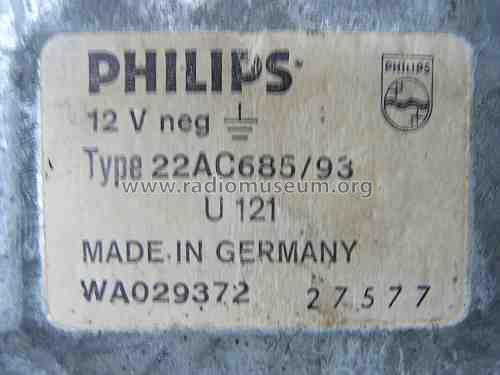 22AC685; Philips Radios - (ID = 1191769) Car Radio