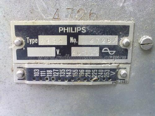 2634; Philips Radios - (ID = 1684221) Radio