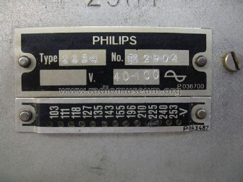 2634; Philips Radios - (ID = 535185) Radio