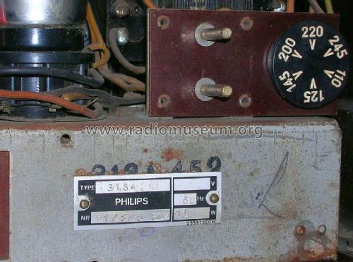 313A; Philips Radios - (ID = 2876304) Radio