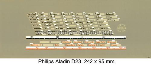 Aladin D23W; Philips Radios - (ID = 1401035) Radio