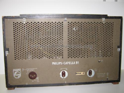 Capella 51 BD712A-22; Philips Radios - (ID = 613334) Radio