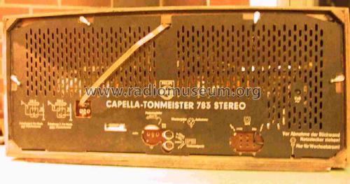 Capella-Tonmeister 783 Stereo BD783AS; Philips Radios - (ID = 11631) Radio