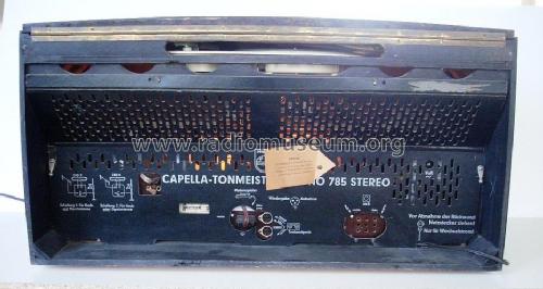 Capella-Tonmeister-Phono 785 Stereo ; Philips Radios - (ID = 1044006) Radio