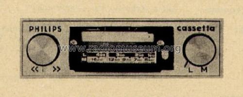 Cassetta 22RN582; Philips Radios - (ID = 1000492) Car Radio