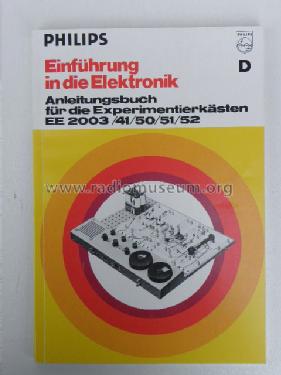 Elektronik-Experimentierkasten EE2050; Philips Radios - (ID = 1655332) Bausatz
