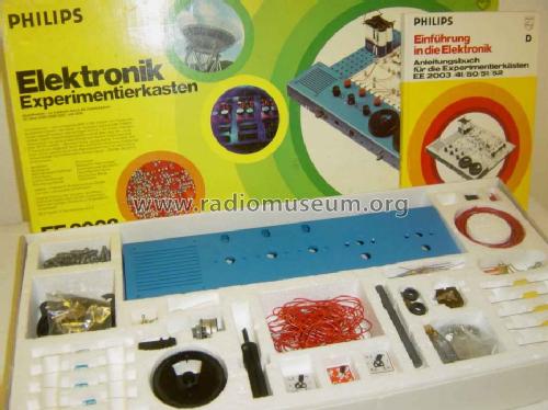 Elektronik-Experimentierkasten EE2003; Philips Radios - (ID = 311777) Kit
